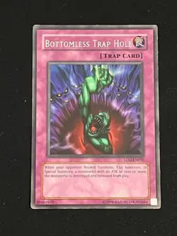 Bottomless Trap Hole LOD-092 YuGiOh Legacy of Darkness - Image 1