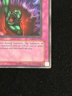 Bottomless Trap Hole LOD-092 YuGiOh Legacy of Darkness - Image 4
