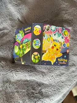 Pokemon TCG Mini Binder Portfolio Surging Sparks Pikachu 2024 - Image 4