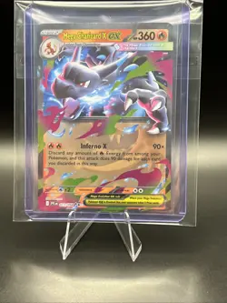 Mega Charizard X ex 013/094 Phantasmal Flames Ultra Rare Holo Pokemon Card NM - Image 5