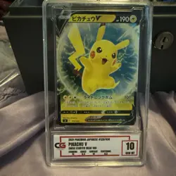 [NM] Pikachu V 129/414 Start Deck 100 Japanese Pokemon Card TCG - Image 1