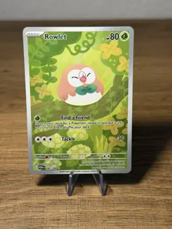 2026 Pokemon - ROWLET - IR Illustration Rare - PERFECT ORDER - 090/088 NM - Image 1