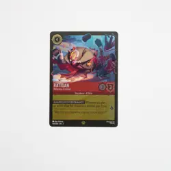 Ratigan-Nefarious Criminal 143/204-Disney Lorcana Archazia's Island-COLD FOIL-NM - Image 1