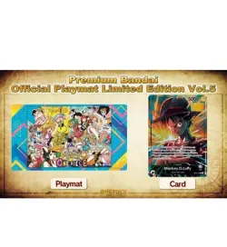 One Piece Card Game Official Playmat Limited Edition Vol.5 + Promo Card PRESALE - Image 1
