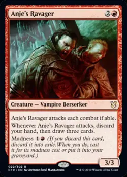 Anje's Ravager - Light Play MTG Commander 2019 - Image 1