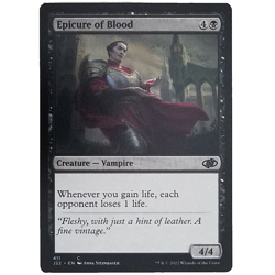x1 Epicure of Blood J22 MTG M/NM Common Black Creature Vampire Jumpstart 2022 - Image 1