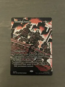 MTG - Doubling Season (Borderless) Teenage Mutant Ninja Turtles 0011 Regular NM - Image 1