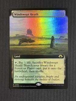 Magic The Gathering Windswept Heath Extended Art Foil Modern Horizons 3 - Image 2