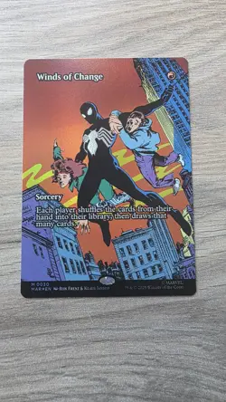 Winds Of Change - 0030 - M - Borderless - Foil Spider-Man - MTG - NM/M In Hand! - Image 1