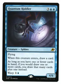 Quantum Riddler M Edge of Eternities 72 NM MTG Magic the Gathering - Image 1