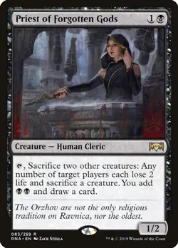 Priest of Forgotten Gods [RNA - 83] NM - Image 1