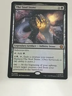 MTG: The Soul Stone Marvel's Spider-Man FOIL NM Magic The Gathering - Image 1