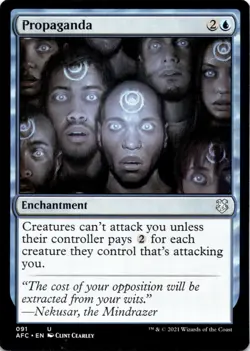 Propaganda AFC #91 Commander: Adventures in the Forgotten Realms MTG NM - Image 1