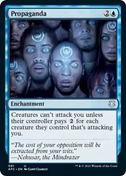 Propaganda AFC #91 Commander: Adventures in the Forgotten Realms MTG NM - Image 3