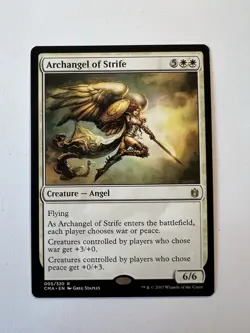 Archangel of Strife - MTG Commander Anthology - NM - Image 1