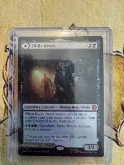 Eddie Brock (FOIL) - 0055 - Marvel's Spider-Man MTG - NM/M - Image 1