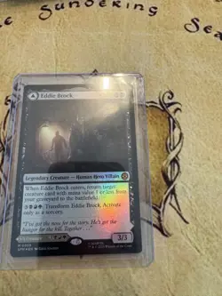 Eddie Brock (FOIL) - 0055 - Marvel's Spider-Man MTG - NM/M - Image 2