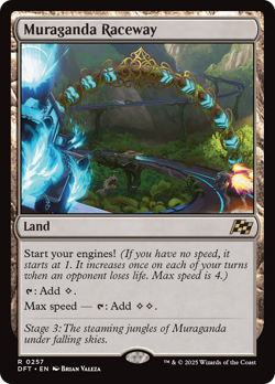 x4 Muraganda Raceway DFT Aetherdrift MTG 257 RARE M/NM 4x - Image 1