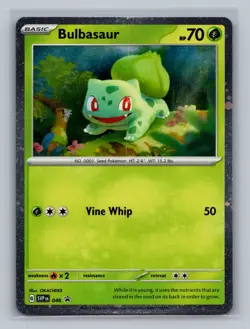 Bulbasaur - (Cosmos Holo) Promo SV: Scarlet & Violet Promo Cards 046 NM - Image 1
