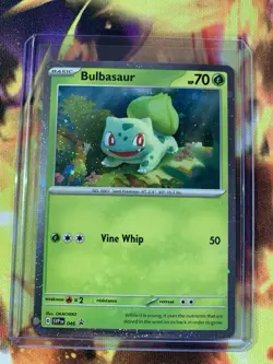 Bulbasaur - 046 (Cosmos Holo) 046 Sv: Scarlet & Violet Promo Cards Holo - Image 1