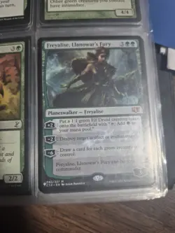 MTG, Freyalise, Llanowar's Fury 290 NM CMM: Commander Masters Regular - Image 1