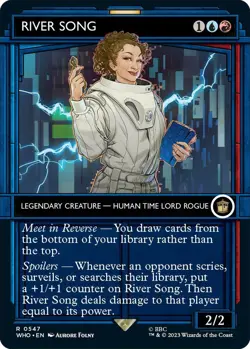 River Song (Showcase) 547 Universes Beyond: Doctor Who Foil - Image 1