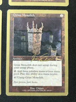 magic the gathering Grim Monolith World Championships 2000 Brussels Lot - Image 2