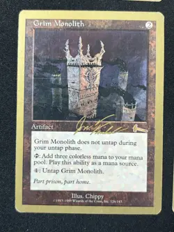 magic the gathering Grim Monolith World Championships 2000 Brussels Lot - Image 3