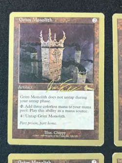 magic the gathering Grim Monolith World Championships 2000 Brussels Lot - Image 4