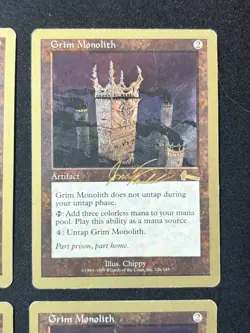 magic the gathering Grim Monolith World Championships 2000 Brussels Lot - Image 5