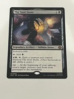 MTG: The Soul Stone Marvel's Spider-Man Regular NM Magic The Gathering - Image 1