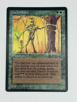 X1- MTG Gaea's Touch - The Dark - NM/LP - Image 1