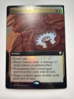 WotC MtG Commander Legends Boros Charm (Extended Art) (U) (Foil) NM - Image 1