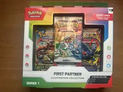 Pokemon TCG First Partner Illustration Collection Box - Series 1 - New & Sealed - Image 1