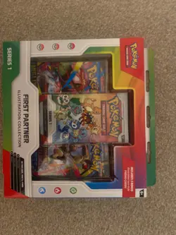 Pokemon TCG First Partner Illustration Collection Box Series 1 Brand New Sealed - Image 3