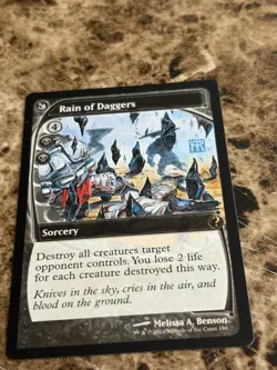 RAIN OF DAGGERS Magic MTG Mystery Booster 2 Future Sight - Image 1
