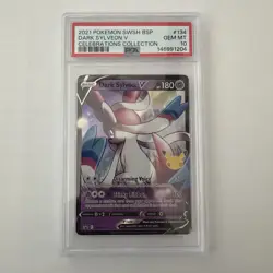 Dark Sylveon V SWSH134 SWSH: Sword & Shield Promo Cards Holo - PSA 10 - Image 1