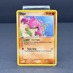Pokemon EX Unseen Forces Non Holo Gilgar Card #57/115 LP - Image 1