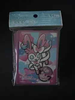 Pokemon Center Ball Freak Sylveon Card Sleeves 64 Count Deck Shield Japanese - Image 1