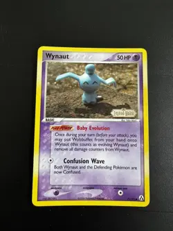Wynaut 71/92 Legend Maker Stamped Reverse Holo Pokemon Yuka Morii Card LP - Image 1