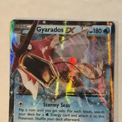 Pokemon TCG XY Breakpoint Gyarados EX Ultra Rare Holo Card 26/122 HP - Image 3