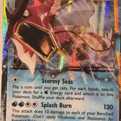 Pokemon TCG XY Breakpoint Gyarados EX Ultra Rare Holo Card 26/122 HP - Image 4