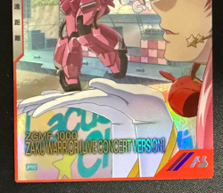 Gundam ARSENAL BASE Card PR-178(PR) ZAKU WARRIOR Meer Holo BANDAI - Image 4