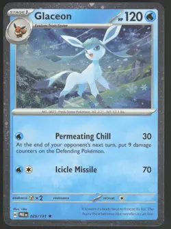 Glaceon - 025/131 (Cosmos Holo) Rare025/131Miscellaneous Cards & ProductsNM - Image 1