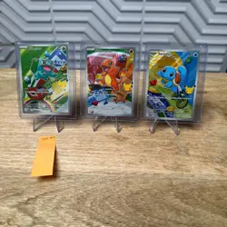 Pokemon TCG First Partner Illustration Collection Series 1 Kanto GEN 1 Set Cards - Image 1