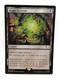 Blight Grenade - Warhammer 40,000 - Sorcery - Rare - Surge Foil - 40K 031 - Image 1