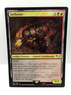 Helbrute - Warhammer 40,000 - Artifact Creature - Rare - Surge Foil - 40K 125 - Image 1