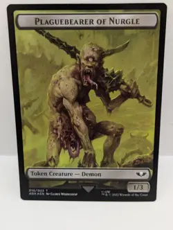 Astartes Warrior - Warhammer 40,000 - Surge Foil - Token - Mtg - 40k 012-015 - Image 2