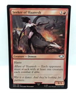 Seeker of Slaanesh - Warhammer 40,000 - Uncommon - Surge Foil - 40K 085 - Image 1