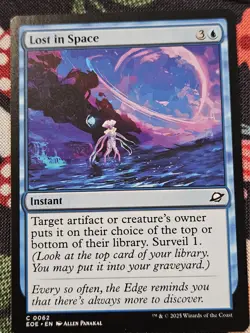 Lost In Space #62 Near Mint Edge of Eternities Magic MTG EOE NM - Image 1